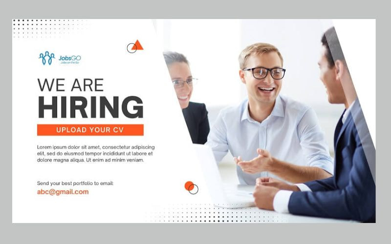 Banner tuyển dụng mẫu 5